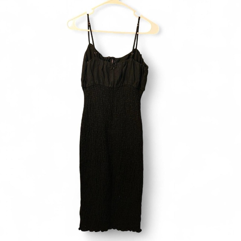 J. Crew Black Midi Dress - Picture 3 of 8